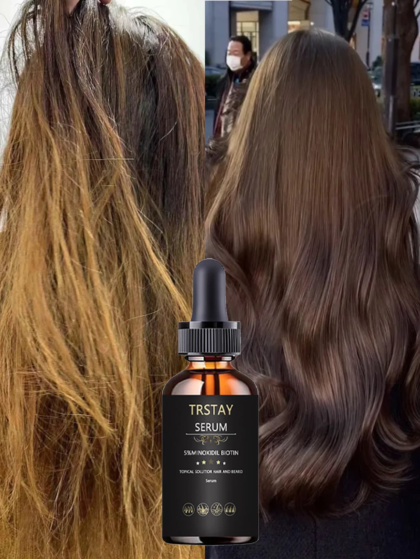 Aceite Esencial Capilar Hidratante - Fortalece, Elasticidad y Volumen