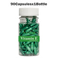 Cápsulas de Suero de Vitamina E, Cápsulas de Esencia de Un Solo Uso, Hidratantes y Humectantes para la Piel Facial, 90 Cápsulas/Botella - 1 Botella