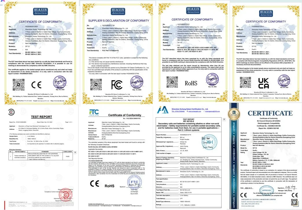 Professional Lima eléctrica profesional para gel, alta potencia, velocidad ajustable, taladro de uñas tipo bolígrafo, sin escobillas, inalámbrica, calidad de salón, con 45 000 rpm, fabricada en China.High Power Adjusta
