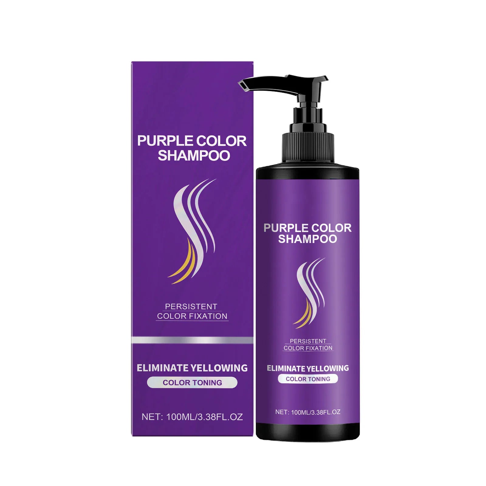 Shampoo Violeta Anti Amarillo — Neutraliza Tonos Brassy y Realza el Rubio