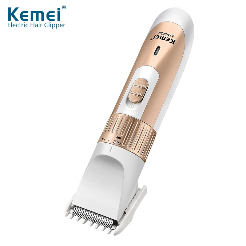Cortadora de Pelo Profesional Kemei KM-9020 — Inalámbrica con Display LED