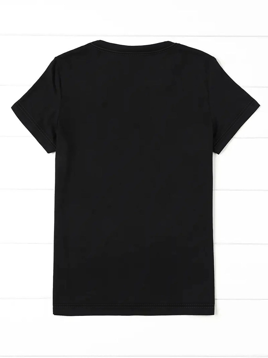 Camiseta con estampado gráfico Birthday Queen - Top informal de manga corta con cuello redondo para mujer para verano y primavera