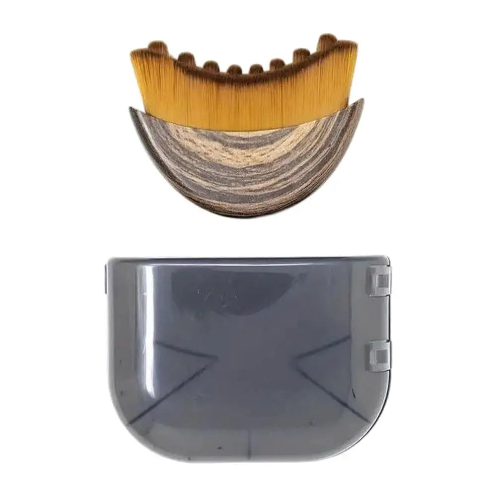 Cepillo para contorno facial con tabla raspadora, diseño ergonómico que se adapta a curvas de la piel para un masaje suave y el cuidado de la relajación en el hogar