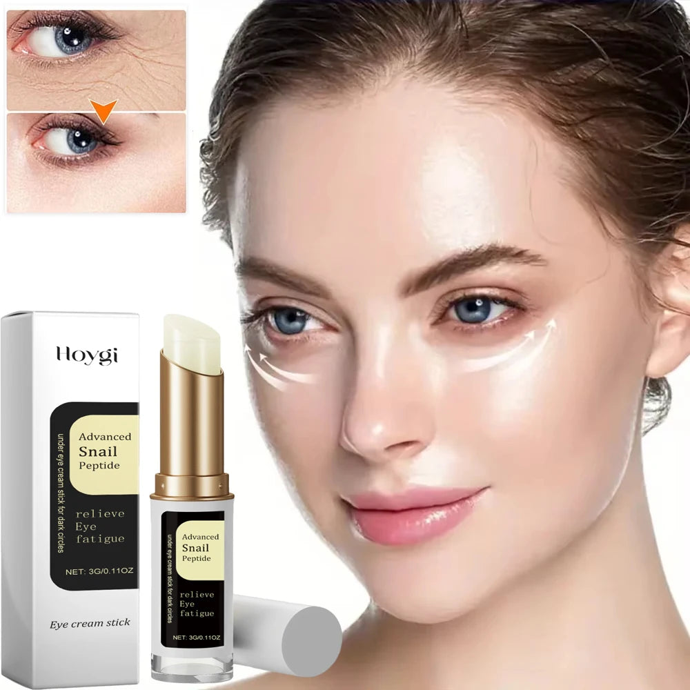 Crema de Ojos Caracol en Barra - Colágeno Anti Ojeras, Bolsas y Arrugas