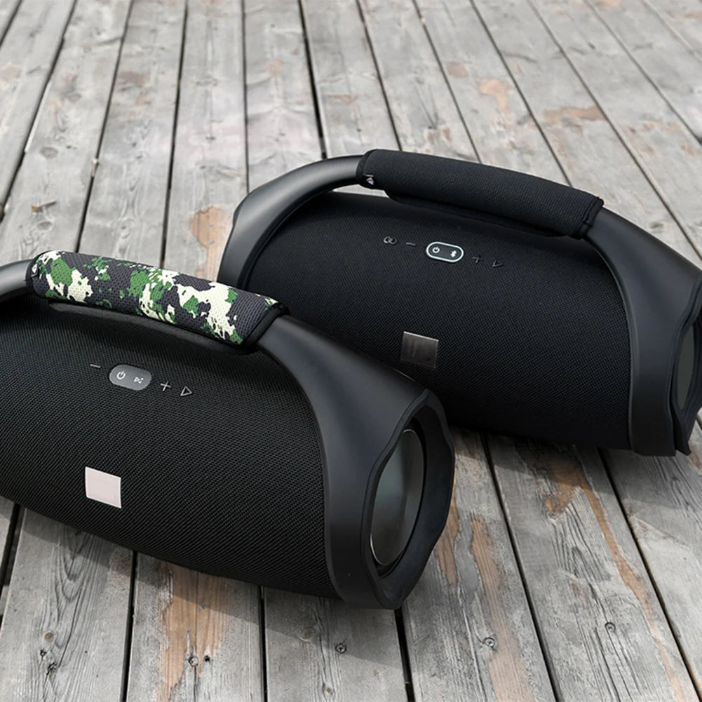 Correa de mango de altavoz gruesa para JBL Bombox 3/2/1, accesorios universales, almohadilla de pulsera inalámbrica, pegatina ligera