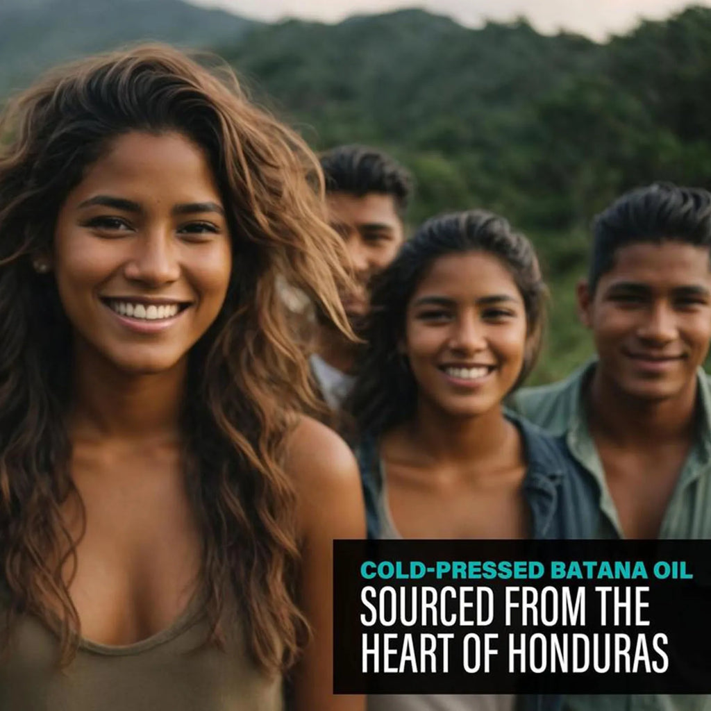 100% aceite de Batana de Honduras - Cabello más completo, más grueso y saludable - Acondicionador para hombres grandes Cuidado del cabello sedoso - Aceite nutritivo para el cabello