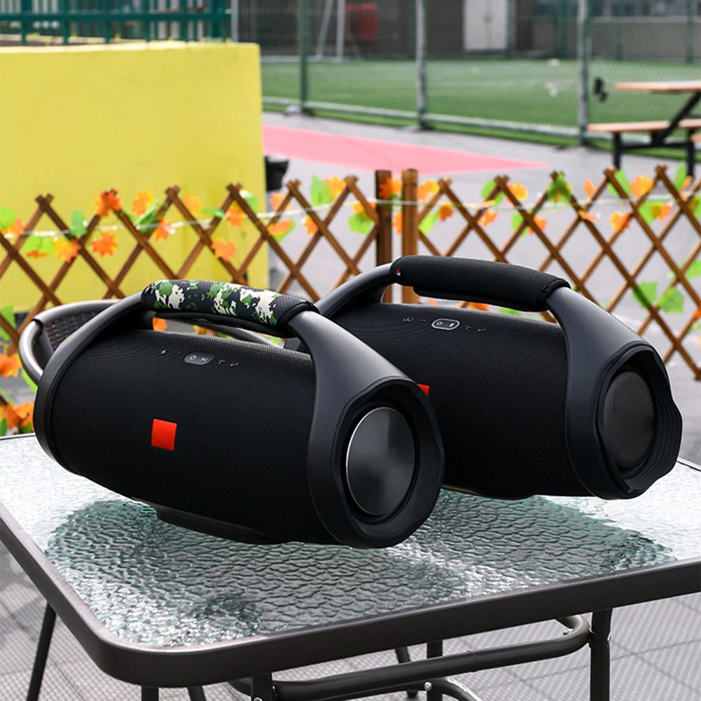 Correa de mango de altavoz gruesa para JBL Bombox 3/2/1, accesorios universales, almohadilla de pulsera inalámbrica, pegatina ligera