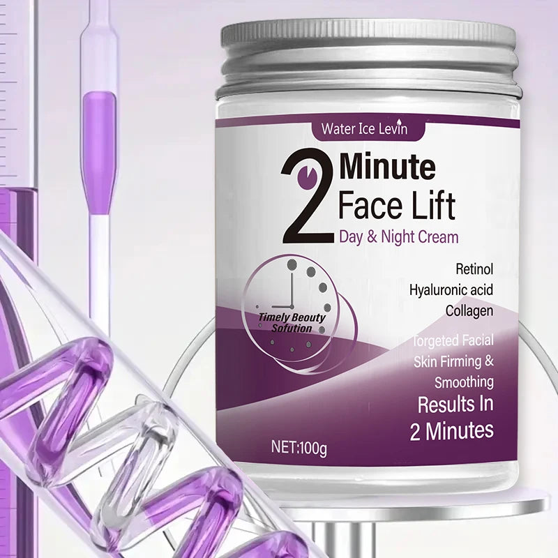 Crema Lifting Día y Noche con Retinol, Ácido Hialurónico y Colágeno - Sin Fragancia