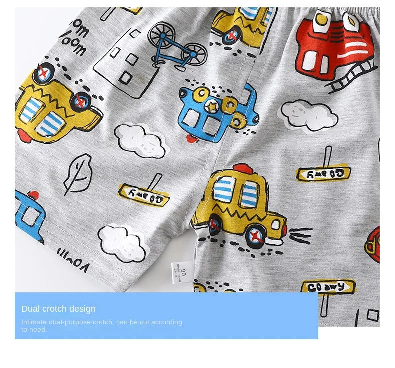 Conjunto de manga corta para niños, ropa de verano de algodón puro, camiseta fina para niñas, ropa para bebés