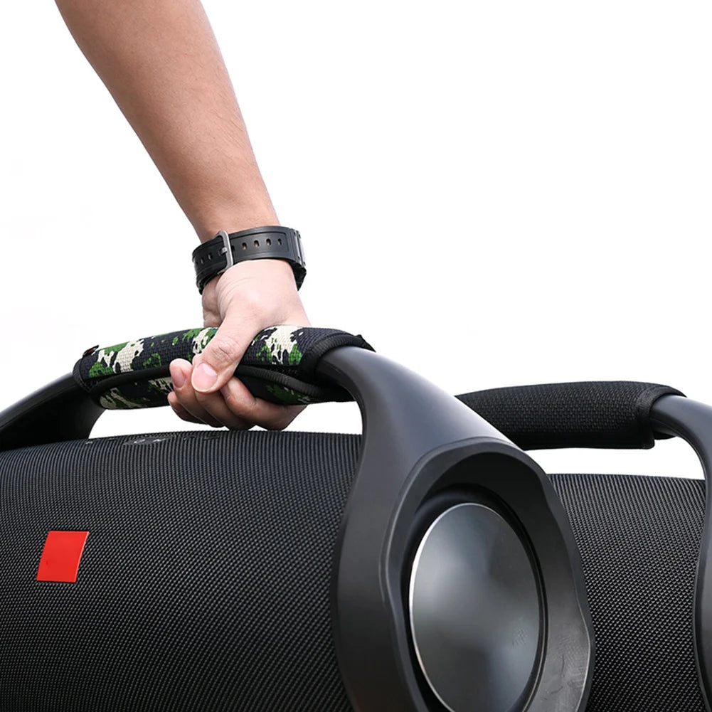 Correa de mango de altavoz gruesa para JBL Bombox 3/2/1, accesorios universales, almohadilla de pulsera inalámbrica, pegatina ligera