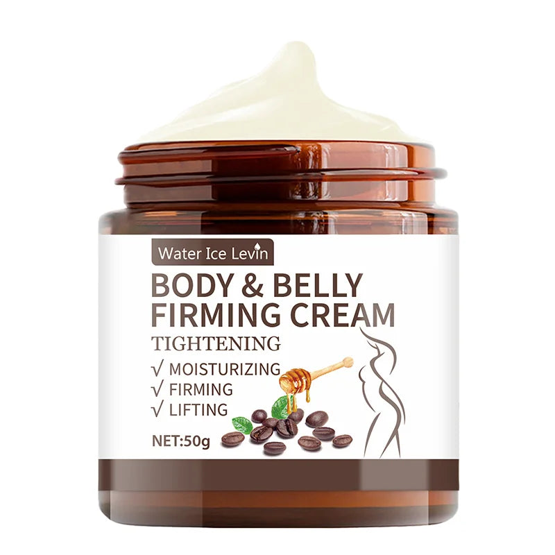 Crema reafirmante para control abdominal - 60 g, extracto de planta hidratante profunda e hidratante, sin alcohol, adecuada para todo tipo de piel, sin especias, mejora la elasticidad de la piel