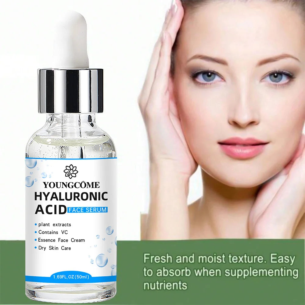 Esencia Facial Coreana - Ácido Hialurónico Hidratación Profunda