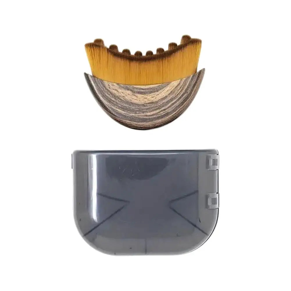 Cepillo para contorno facial con tabla raspadora, diseño ergonómico que se adapta a curvas de la piel para un masaje suave y el cuidado de la relajación en el hogar