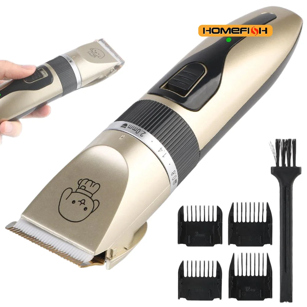Cortadora de Pelo para Mascotas, Recortadora, Afeitadora, Juego para Conejos, Perros, Gatos, Cachorros, Cortadora de Pelo, Suministros para Mascotas, Tijeras Eléctricas
