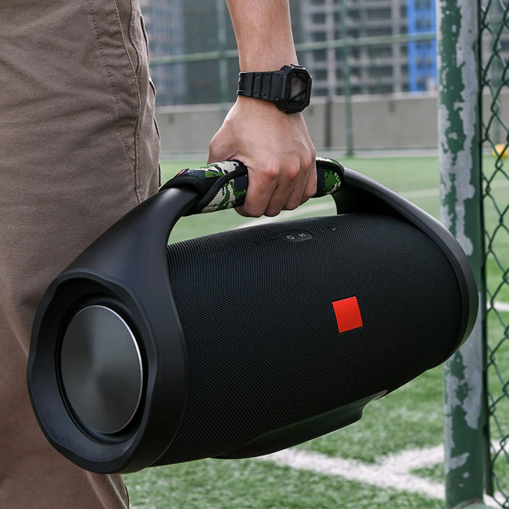 Correa de mango de altavoz gruesa para JBL Bombox 3/2/1, accesorios universales, almohadilla de pulsera inalámbrica, pegatina ligera
