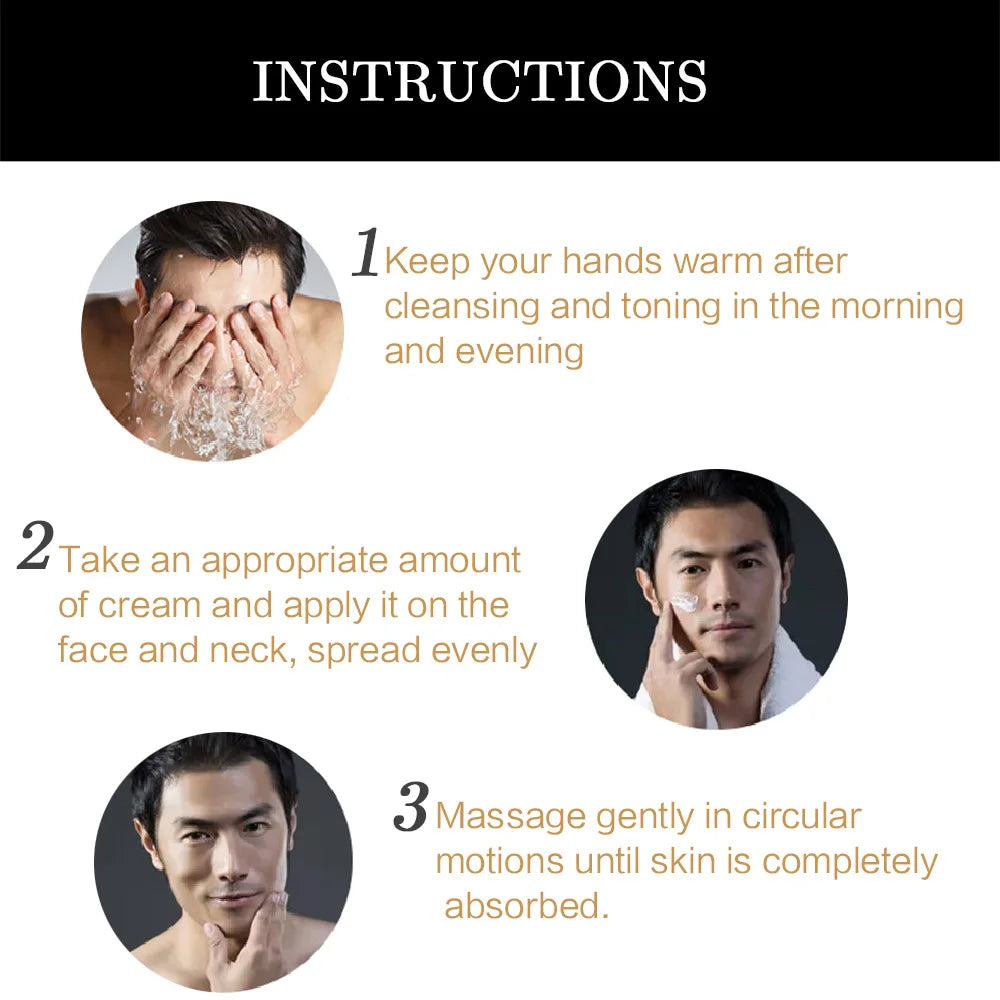 Crema Hidratante Retinol para Hombres - Antienvejecimiento