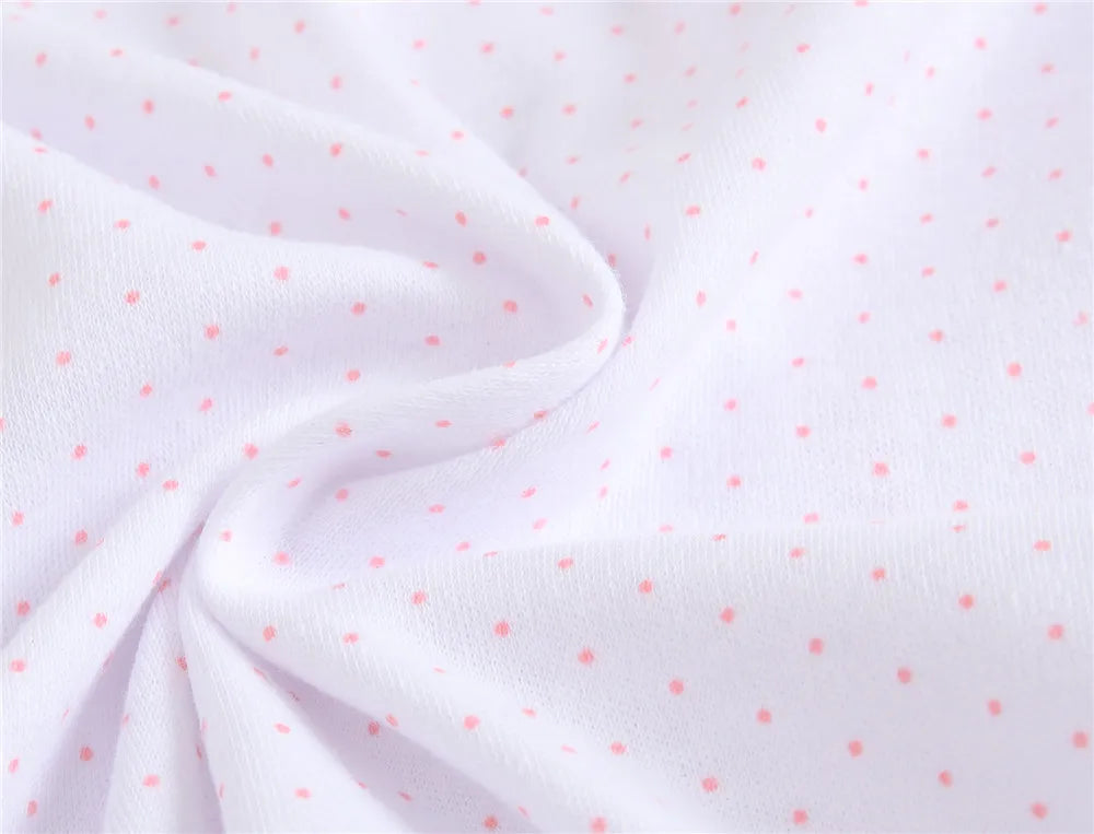 3 unids/lote 100% de ropa de algodón para niñas, peleles de manga larga para recién nacidos de 0 a 12M, mono con estampado de cartón para primavera y otoño