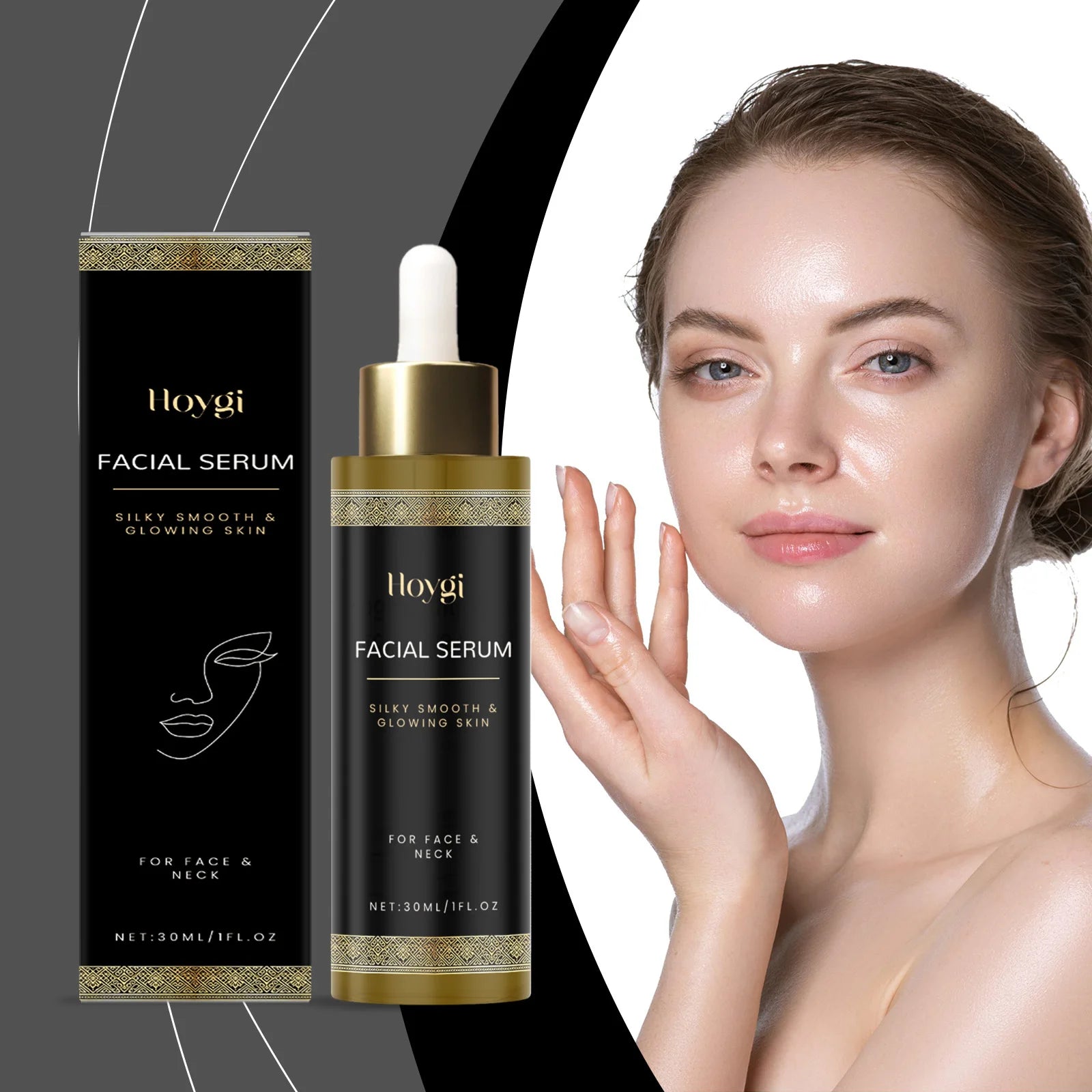 Sérum Facial Hidratante con Incienso y Vitamina E - 30ml