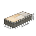 Bolsa de almacenamiento de ropa grande debajo de la cama, edredón plegable, bolsa de almacenamiento de ropa, bolsa organizadora para dormitorio y dormitorio, 1 ud.