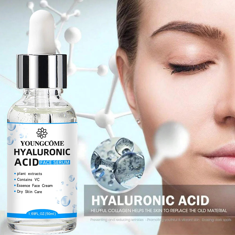 Esencia Facial Coreana - Ácido Hialurónico Hidratación Profunda