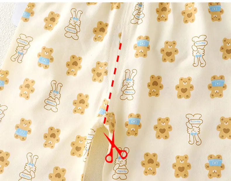 Conjuntos para niños, ropa de algodón para niños, ropa de dormir de casa de manga corta, ropa para niños, Tops de primavera y verano, trajes de pantalones