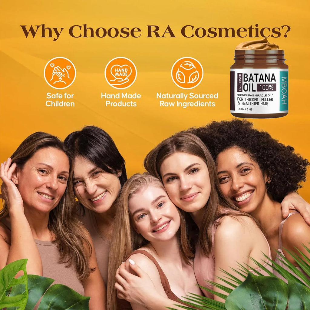 100% aceite de Batana de Honduras - Cabello más completo, más grueso y saludable - Acondicionador para hombres grandes Cuidado del cabello sedoso - Aceite nutritivo para el cabello
