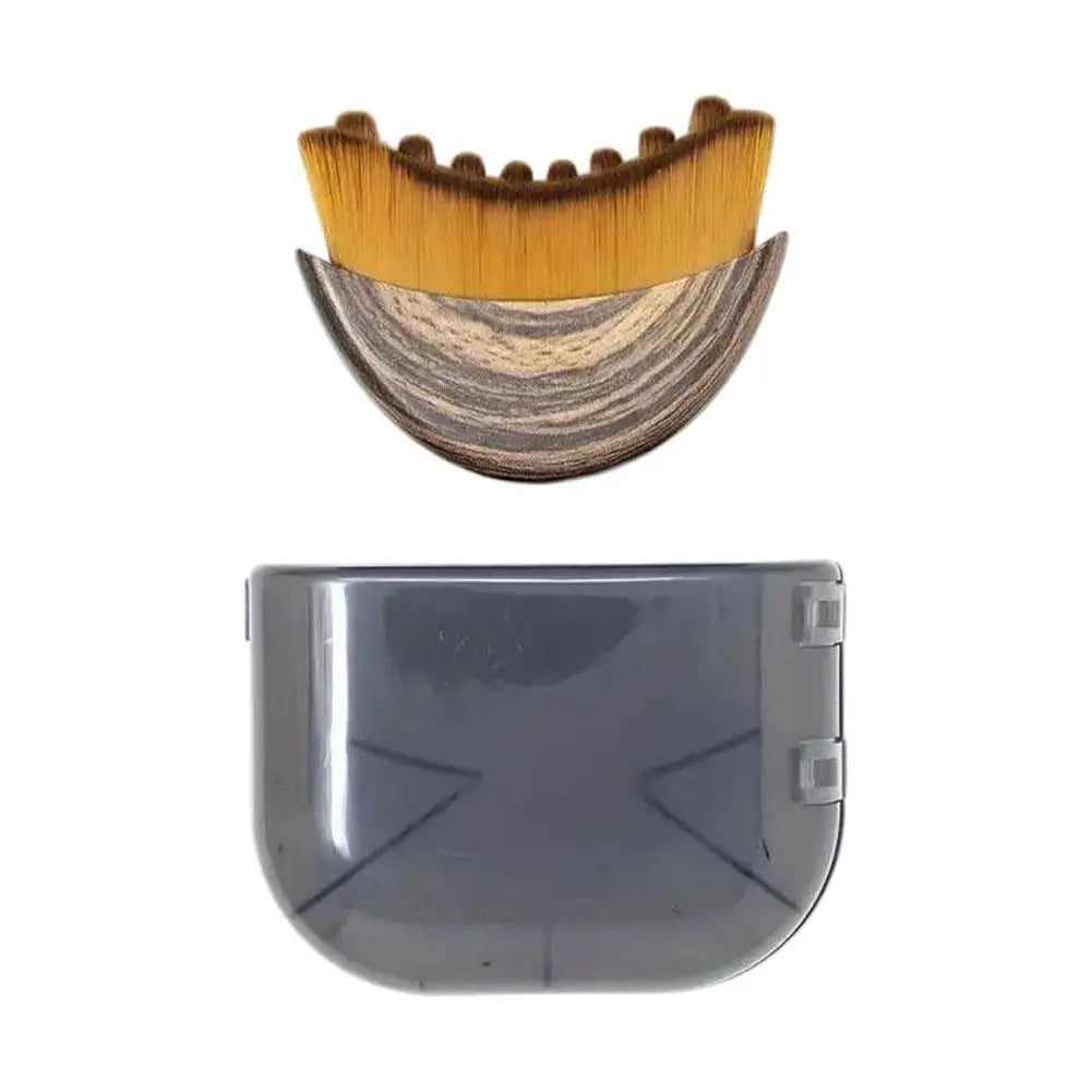 Cepillo para contorno facial con tabla raspadora, diseño ergonómico que se adapta a curvas de la piel para un masaje suave y el cuidado de la relajación en el hogar