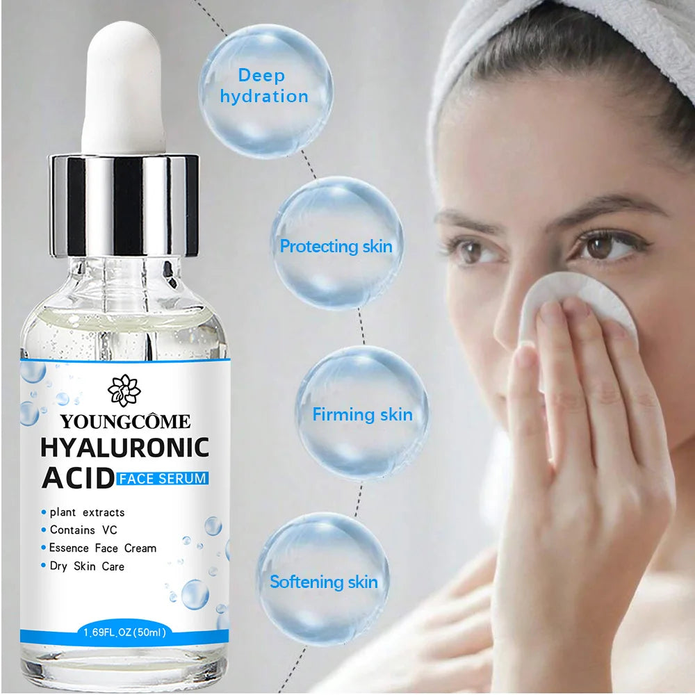 Esencia Facial Coreana - Ácido Hialurónico Hidratación Profunda