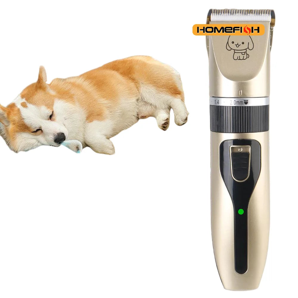 Cortadora de Pelo para Mascotas, Recortadora, Afeitadora, Juego para Conejos, Perros, Gatos, Cachorros, Cortadora de Pelo, Suministros para Mascotas, Tijeras Eléctricas