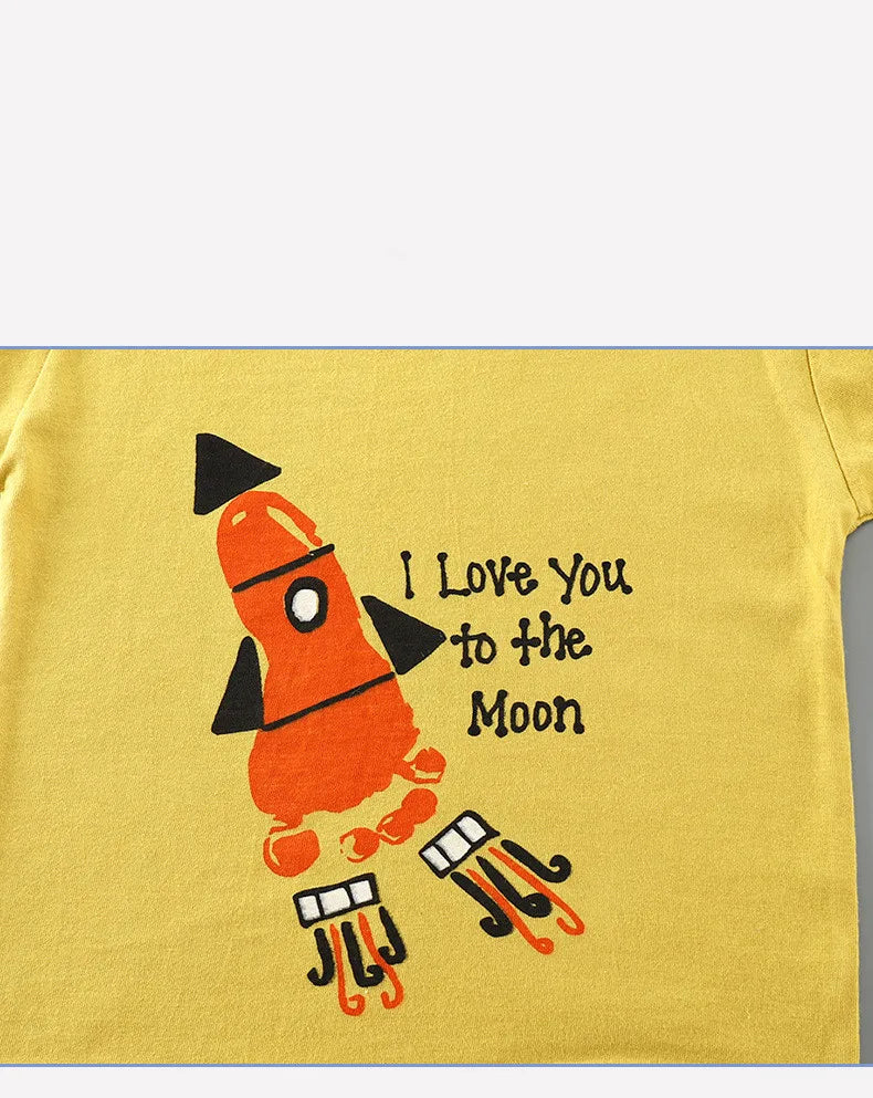 Camisetas y Pantalones Cortos Cómodos de Algodón, Ropa Casual Diaria para Niñas, Conjunto de Verano para Bebés, Trajes de Dibujos Animados para Niños, Manga Corta