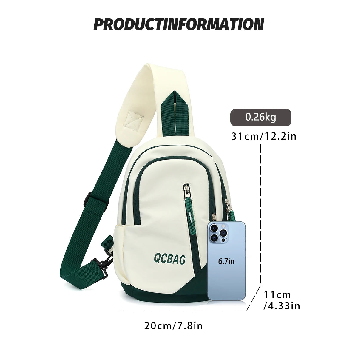 Bolso cruzado para hombre, bolso portátil ligero para viajes al aire libre, bolso de un solo hombro, mochila de gran capacidad para mujer, bolso para ciclismo y senderismo para parejas