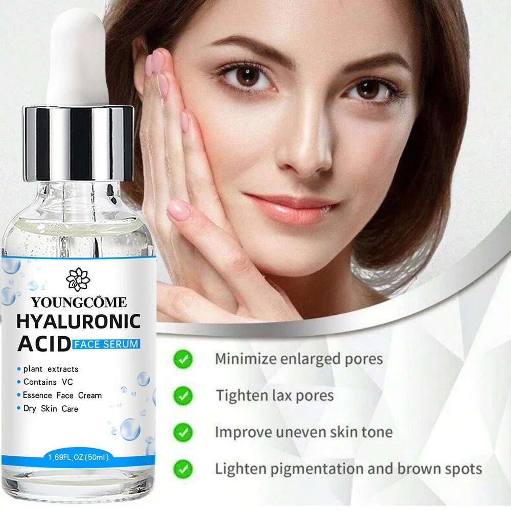 Esencia Facial Coreana - Ácido Hialurónico Hidratación Profunda