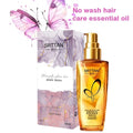 Aceite esencial para el cuidado del cabello sin lavado, cuidado del cabello suave, sin lavado, no graso, aceite para el cabello, adecuado para todo tipo de cabello