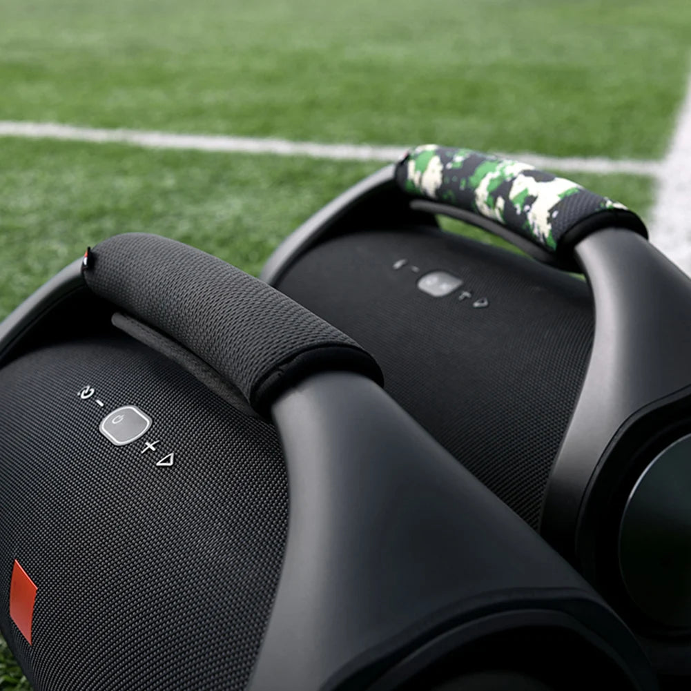 Correa de mango de altavoz gruesa para JBL Bombox 3/2/1, accesorios universales, almohadilla de pulsera inalámbrica, pegatina ligera