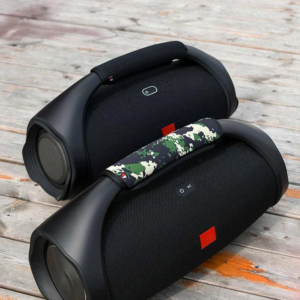 Correa de mango de altavoz gruesa para JBL Bombox 3/2/1, accesorios universales, almohadilla de pulsera inalámbrica, pegatina ligera