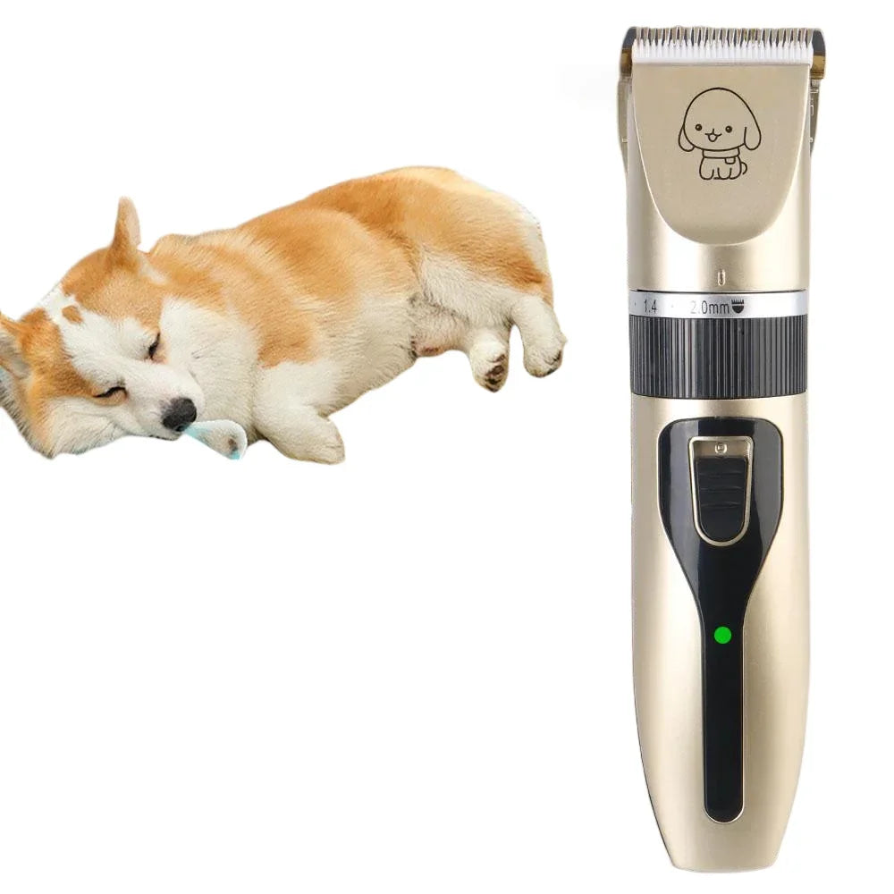 Cortapelos eléctricos para mascotas para afeitar perros y gatos; recortador de pelo para mascotas; afeitadora eléctrica de belleza.