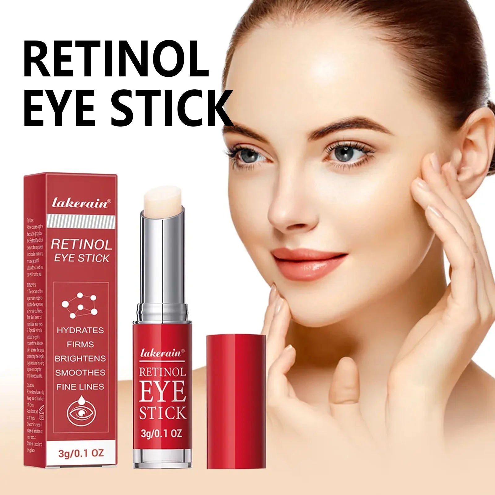 Crema Contorno de Ojos con Retinol - Anti Ojeras, Bolsas y Arrugas