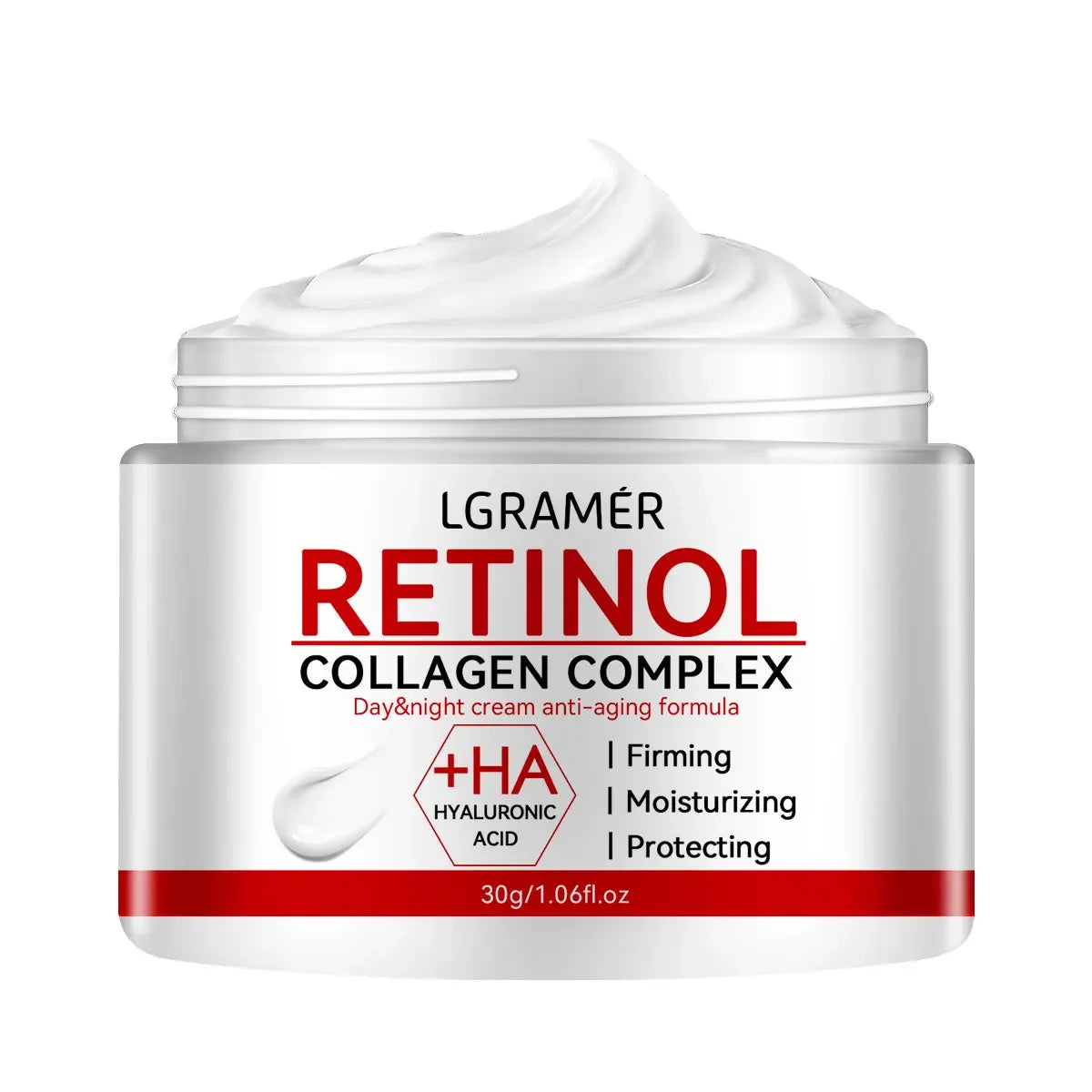 Crema Reafirmante de Retinol y Colágeno - Iluminadora