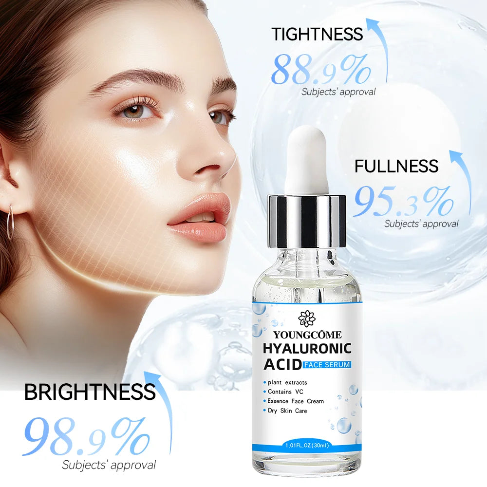 Crema Facial Coreana - Ácido Hialurónico Hidratación Profunda