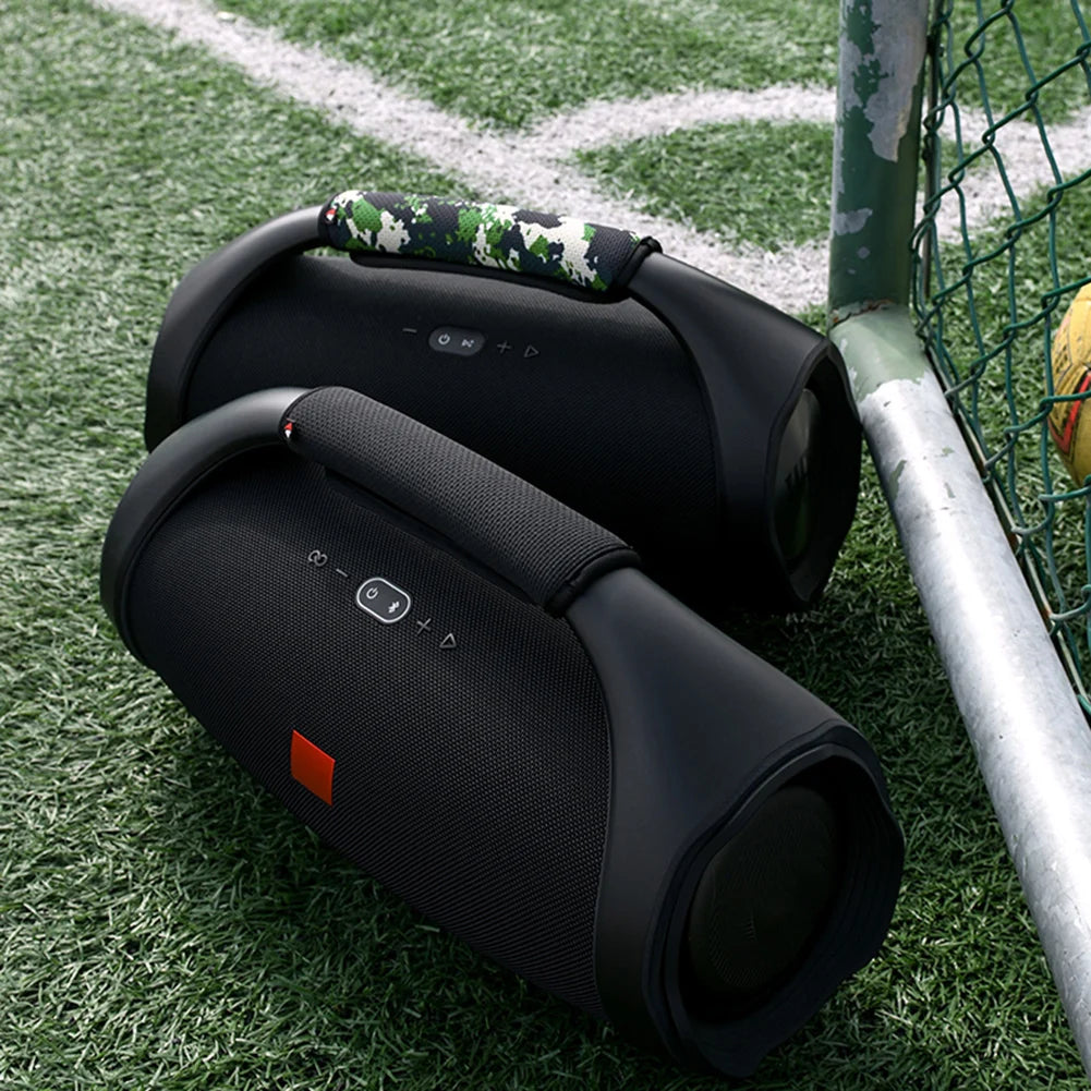 Correa de mango de altavoz gruesa para JBL Bombox 3/2/1, accesorios universales, almohadilla de pulsera inalámbrica, pegatina ligera