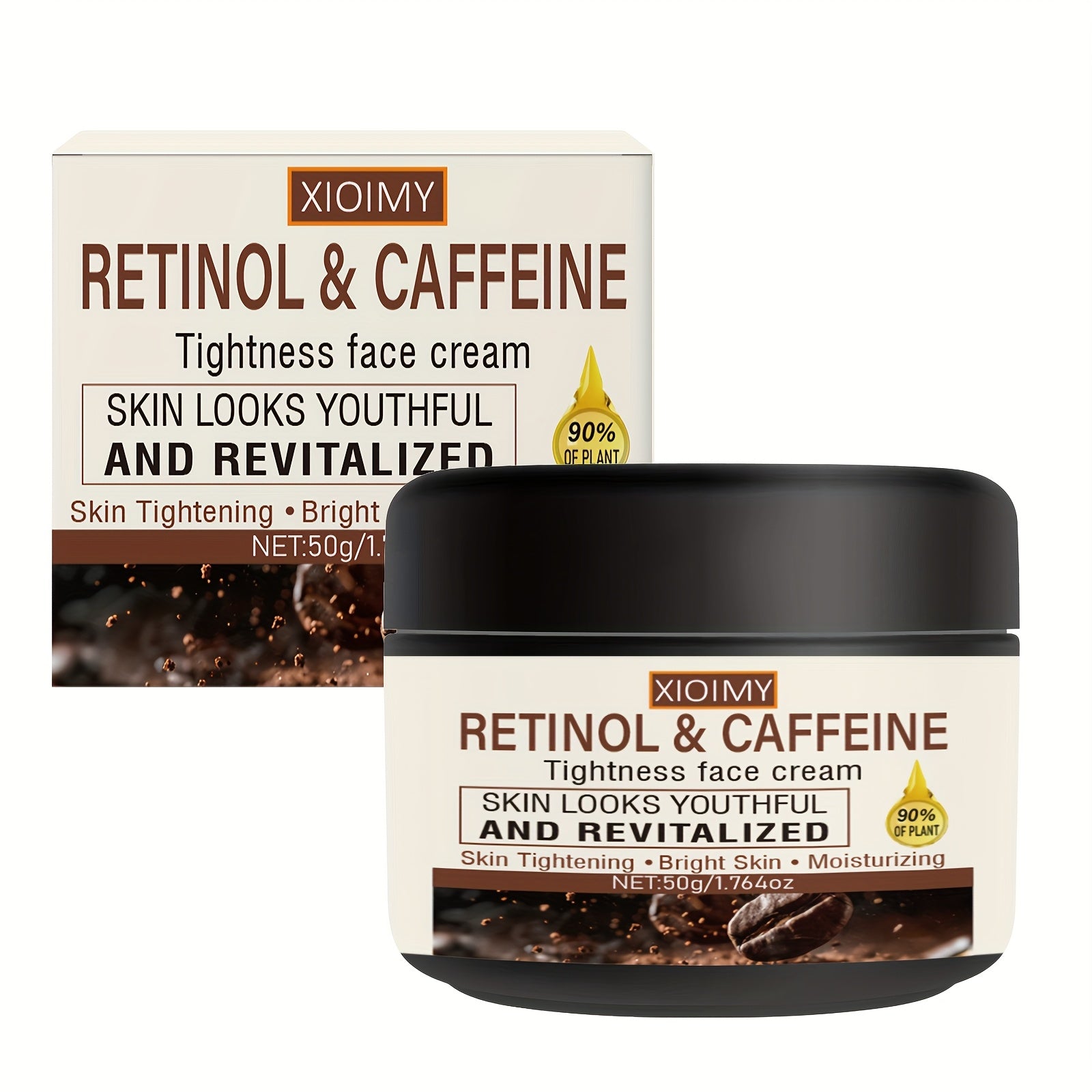 Crema Hidratante XIOIMY 50g - Retinol, Vitamina C y E